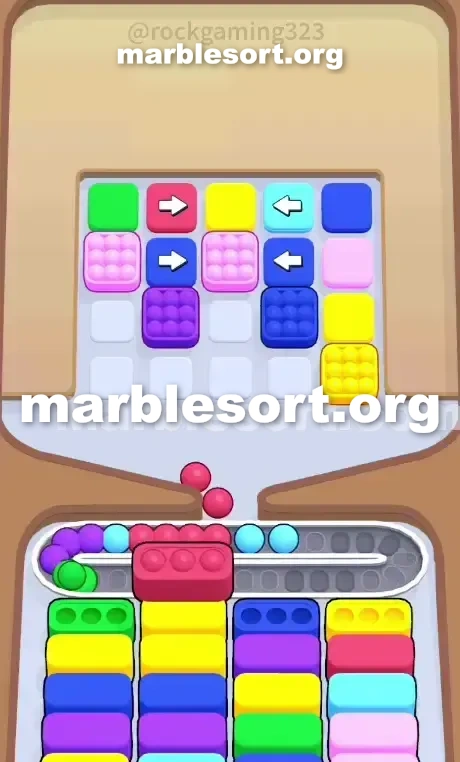 Marble Sort Level 51 screenshot 2