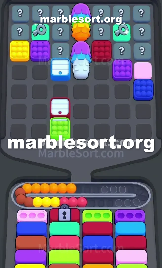 Marble Sort Level 510 screenshot 2