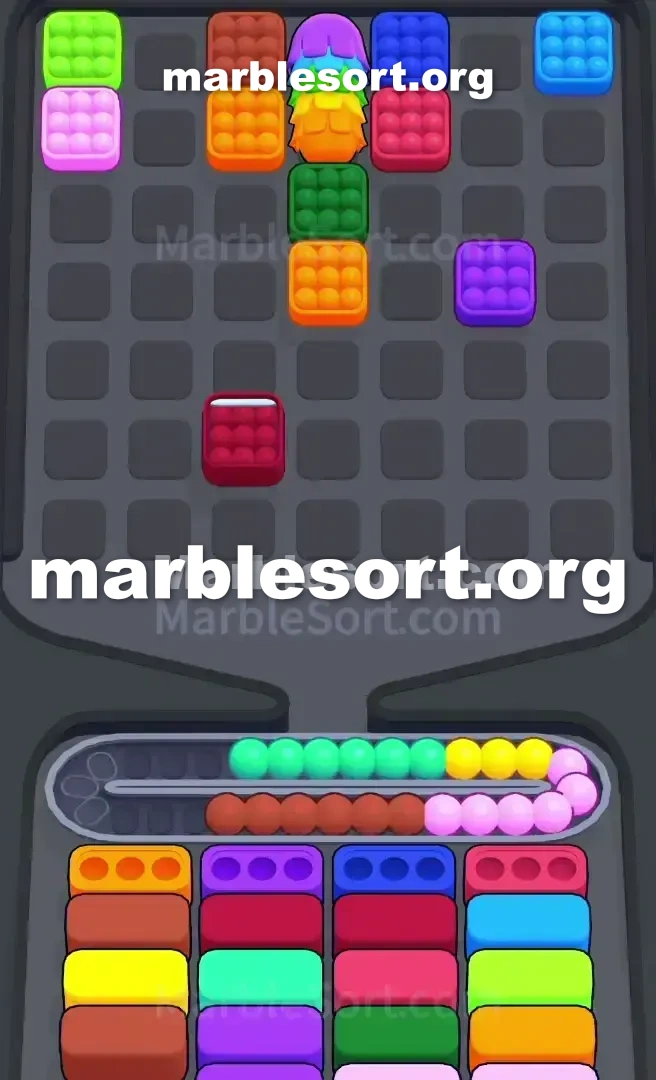 Marble Sort Level 510 screenshot 3