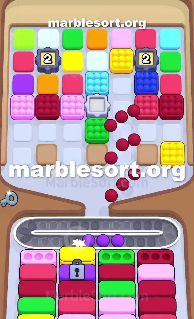 Marble Sort Level 515 screenshot 2