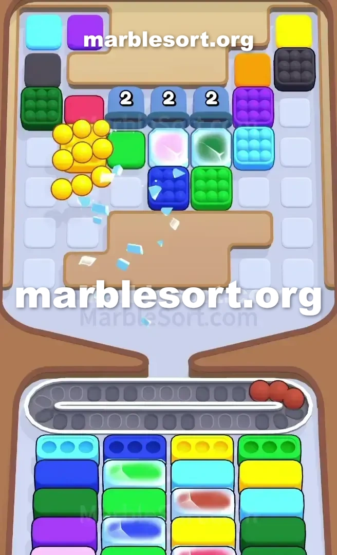 Marble Sort Level 516 screenshot 2