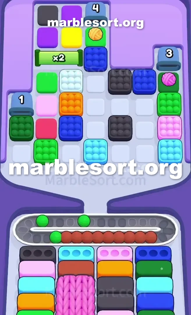 Marble Sort Level 519 screenshot 2