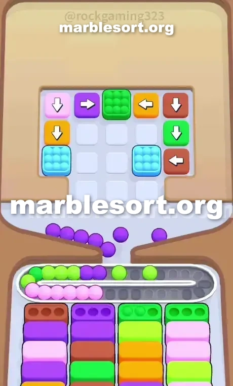 Marble Sort Level 52 screenshot 2
