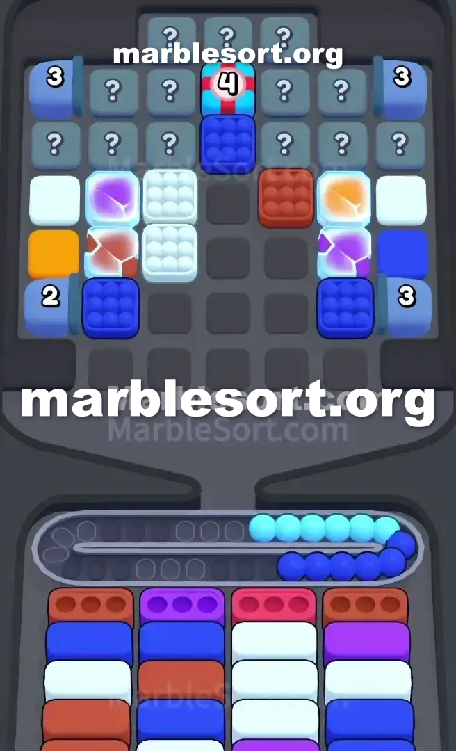 Marble Sort Level 524 screenshot 2
