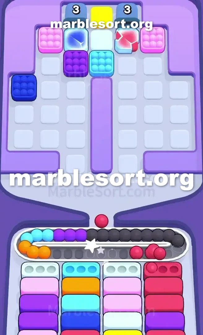 Marble Sort Level 528 screenshot 3