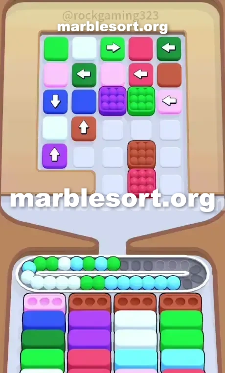 Marble Sort Level 53 screenshot 2