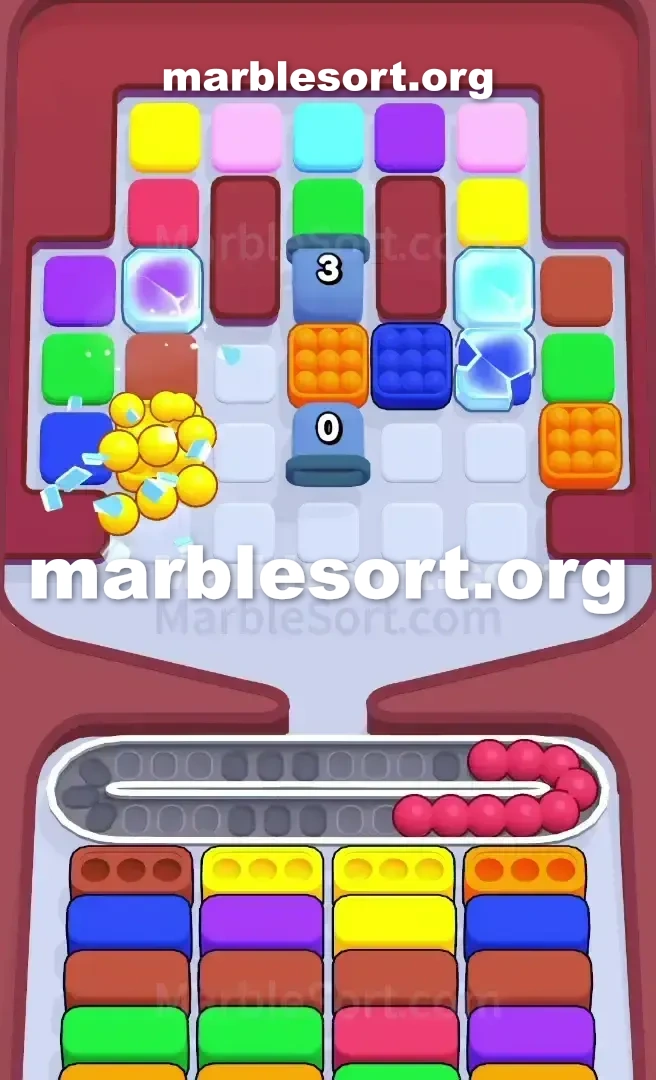 Marble Sort Level 532 screenshot 2