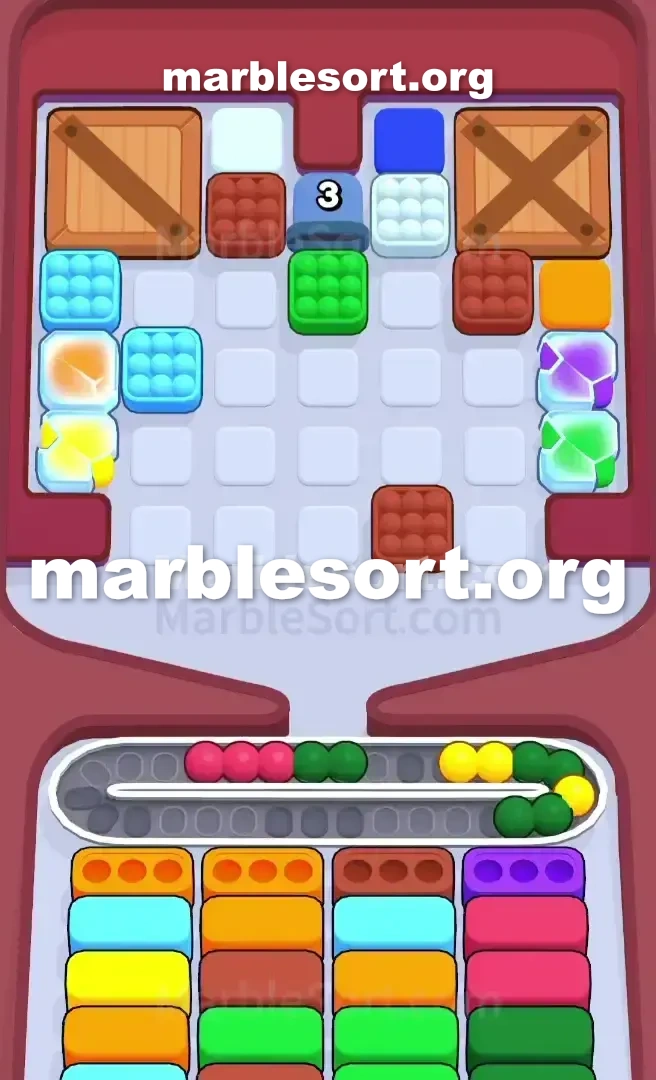 Marble Sort Level 538 screenshot 2