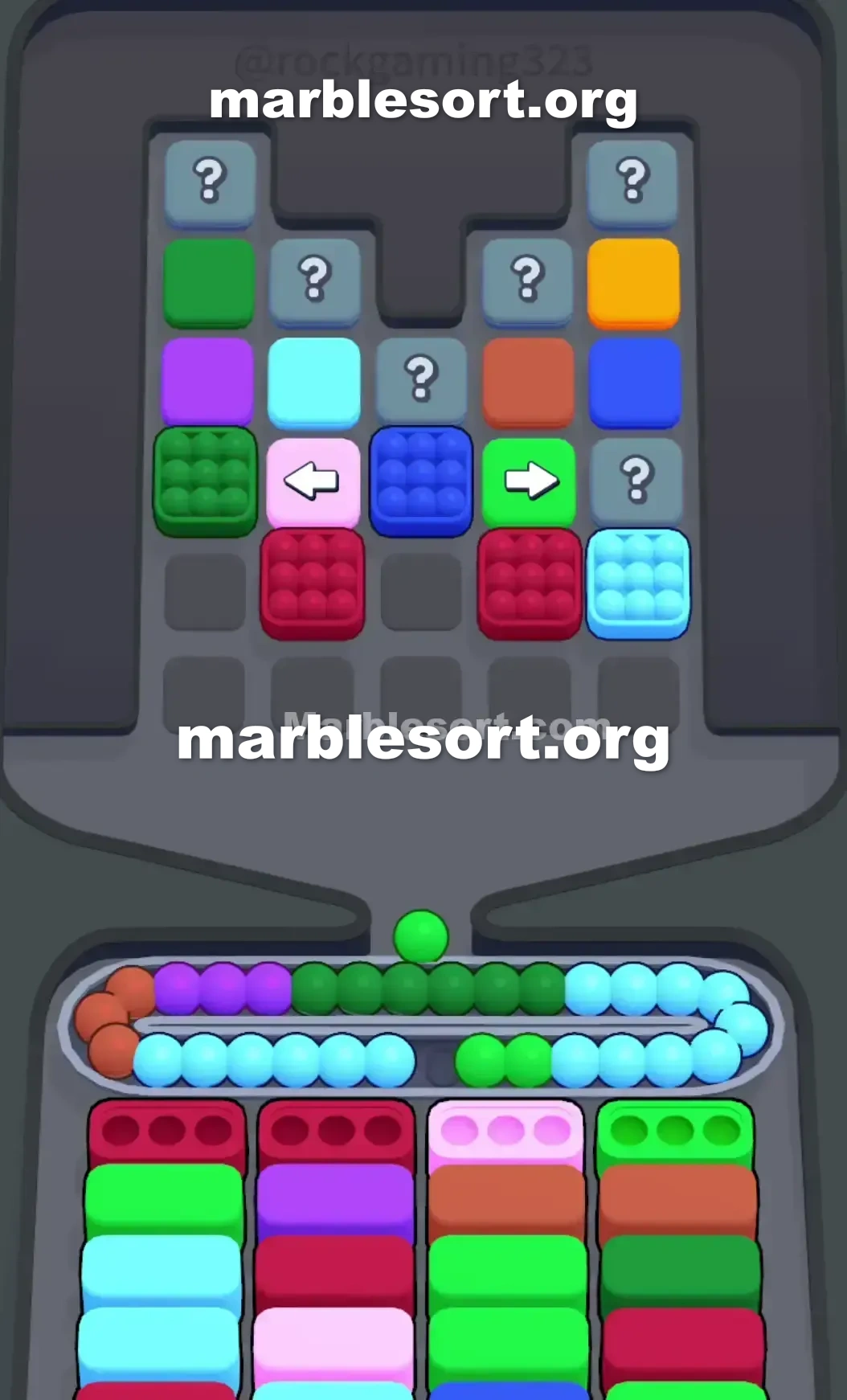 Marble Sort Level 54 screenshot 2