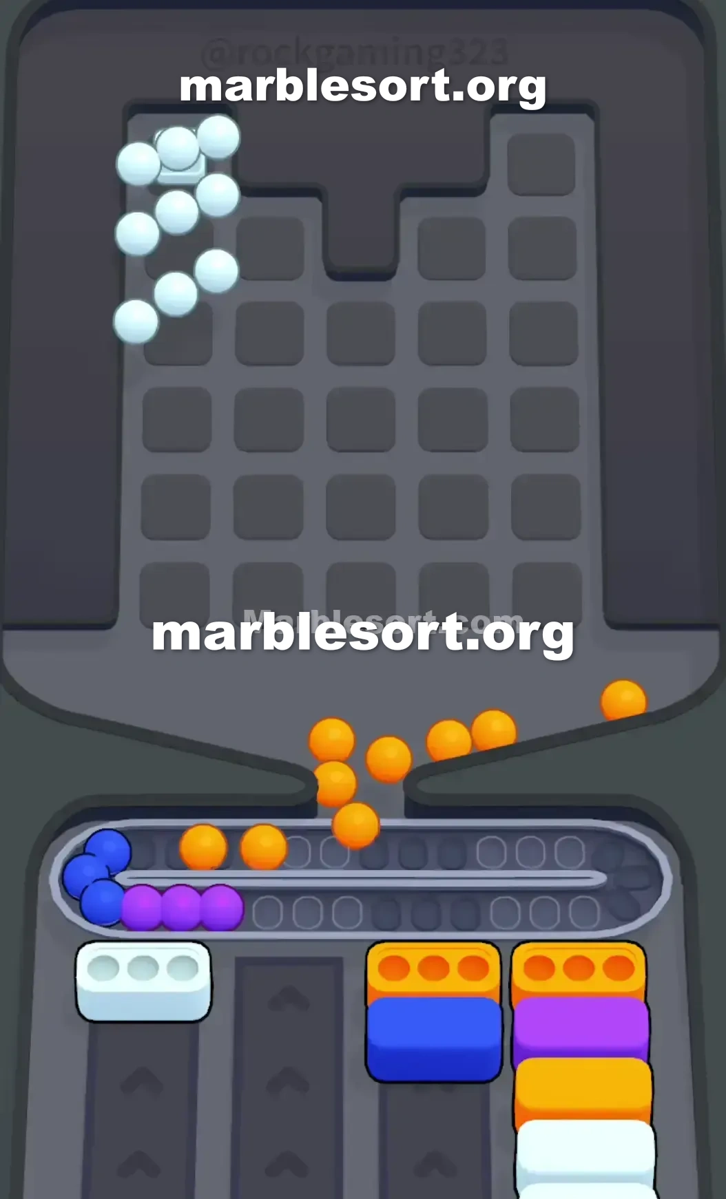 Marble Sort Level 54 screenshot 4