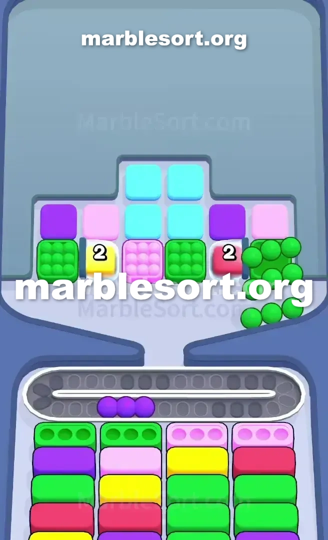 Marble Sort Level 541 screenshot 2