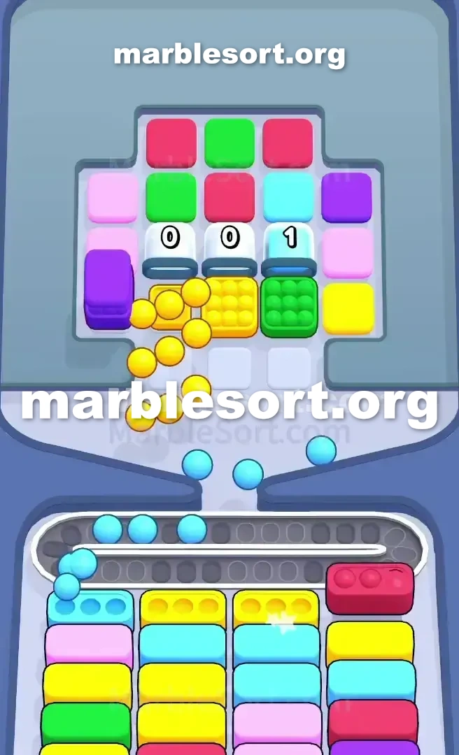 Marble Sort Level 542 screenshot 2