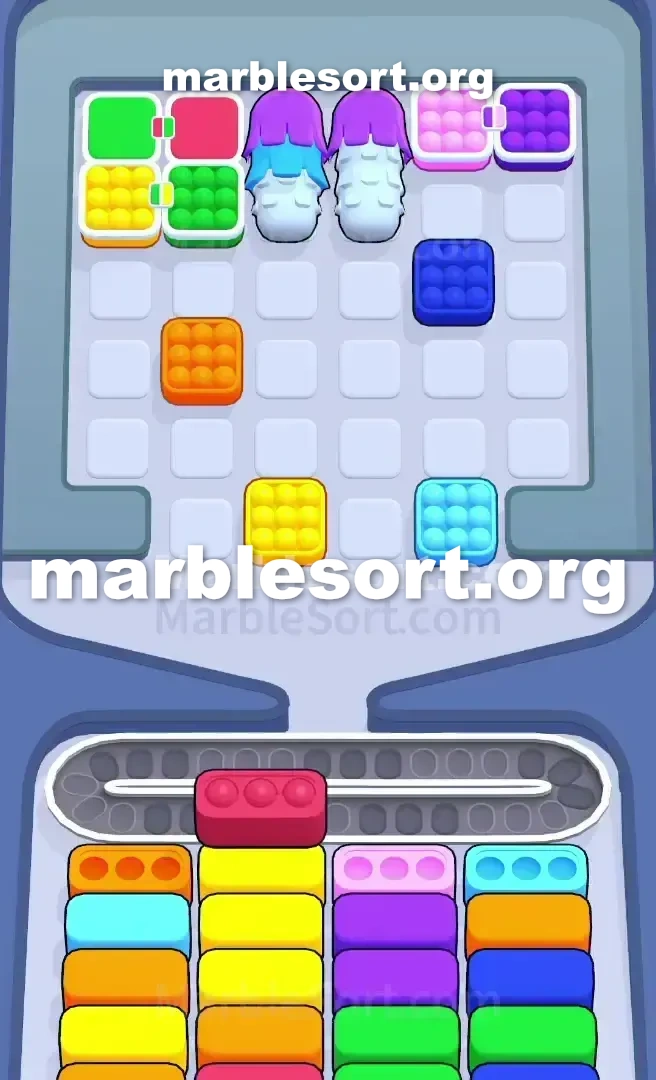 Marble Sort Level 545 screenshot 3