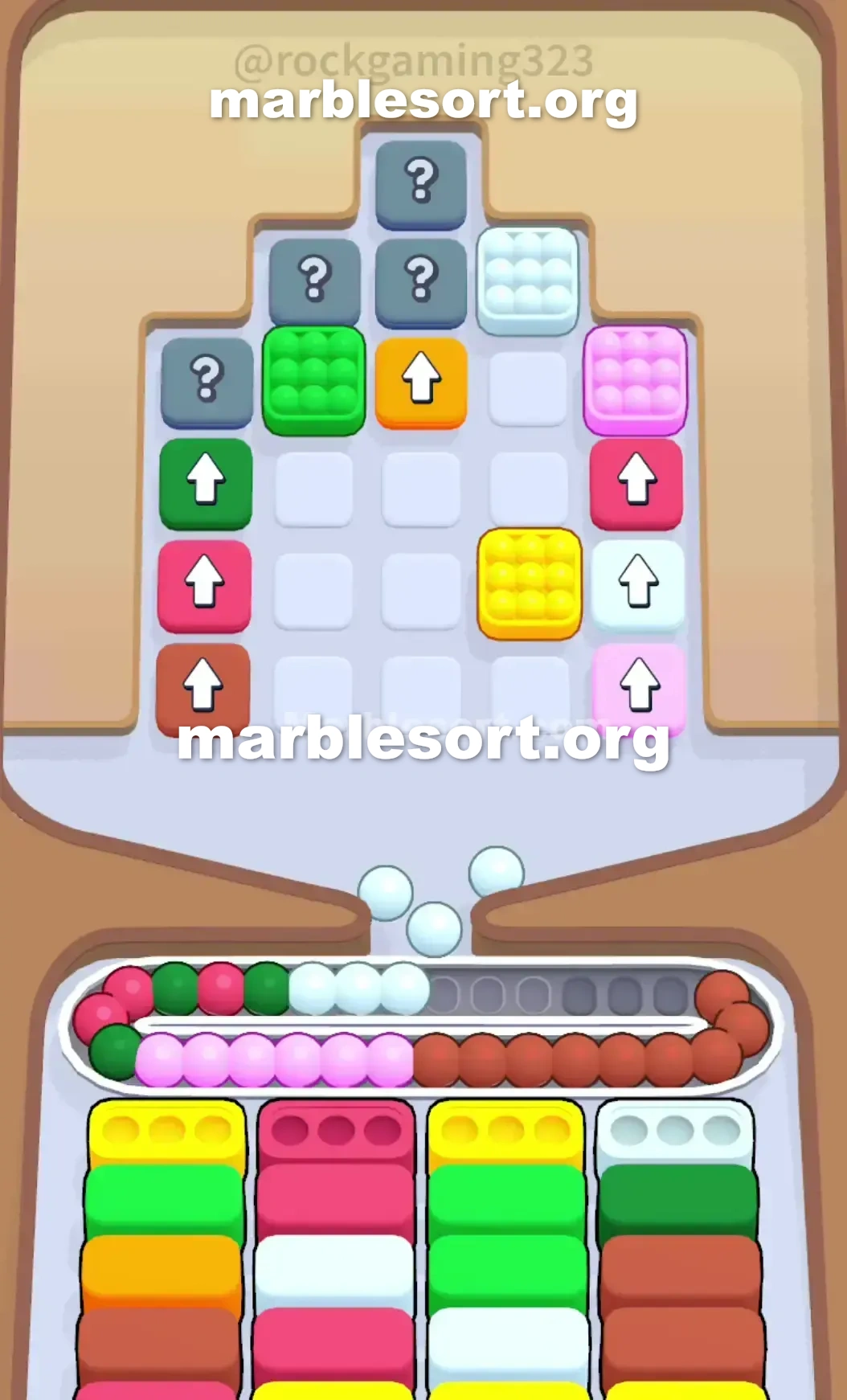 Marble Sort Level 55 screenshot 2