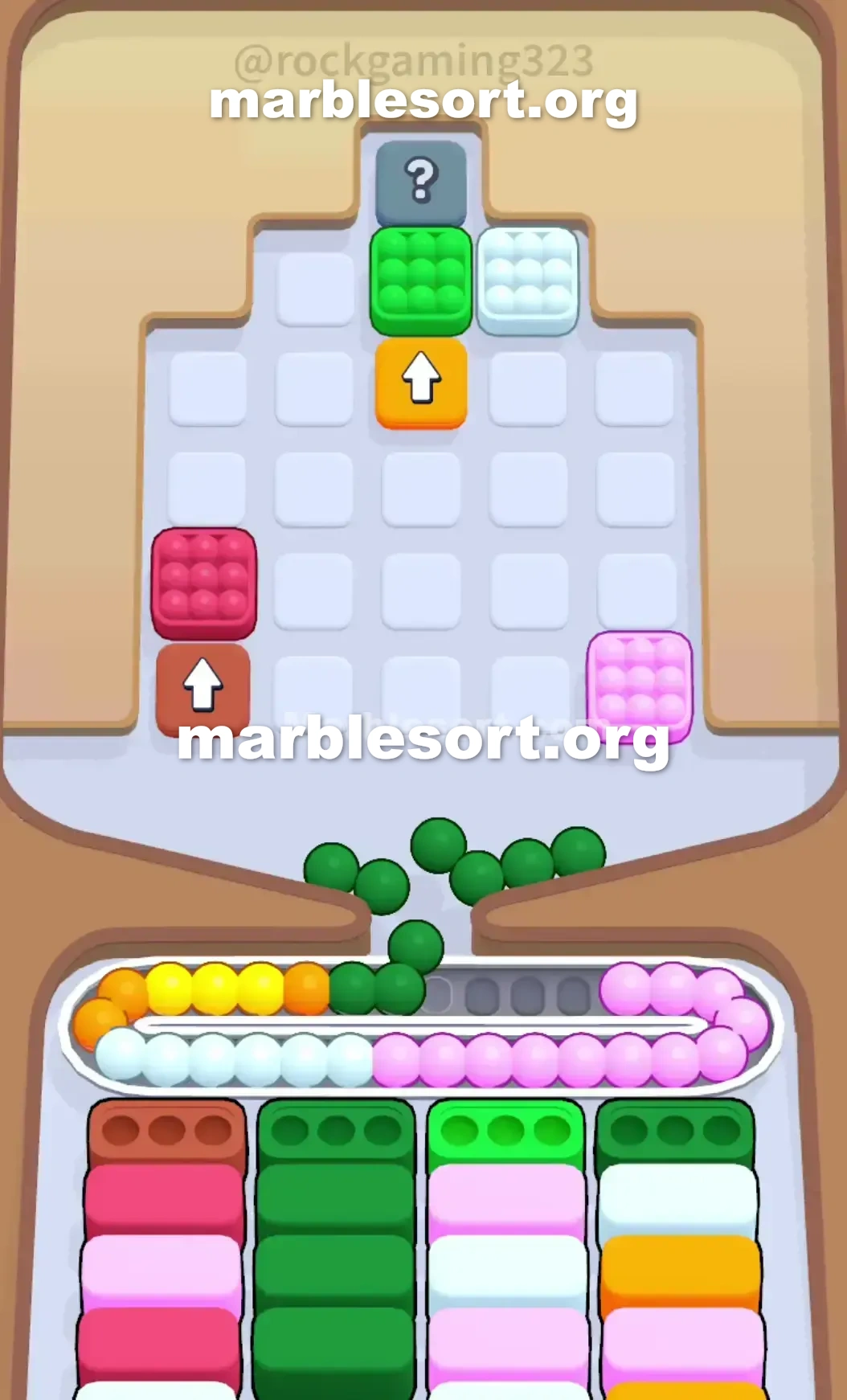 Marble Sort Level 55 screenshot 3