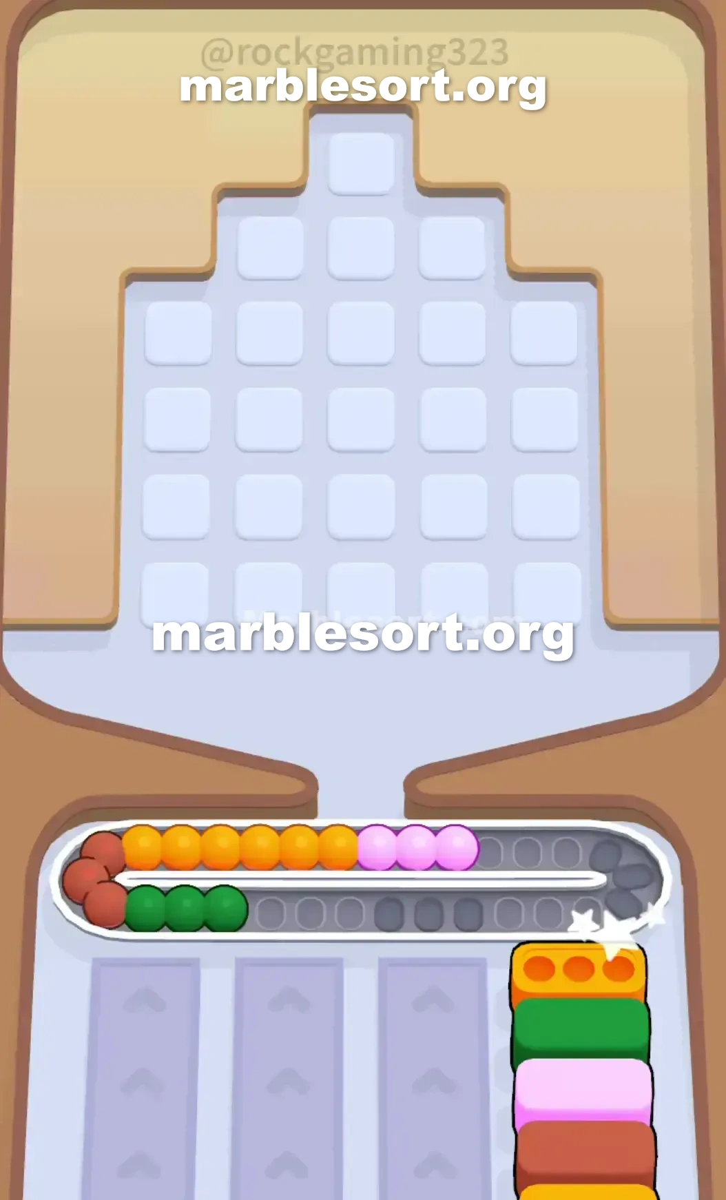 Marble Sort Level 55 screenshot 4