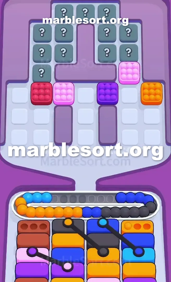 Marble Sort Level 552 screenshot 2