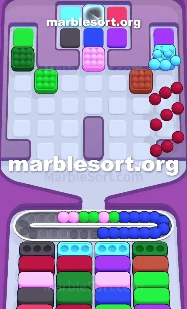 Marble Sort Level 553 screenshot 3