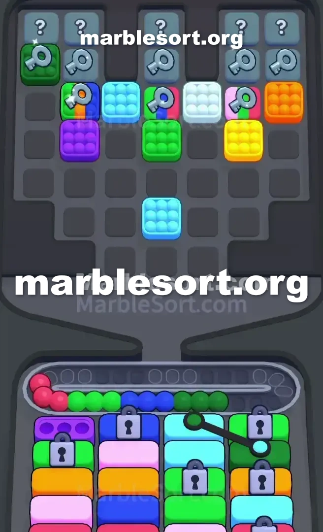 Marble Sort Level 554 screenshot 2