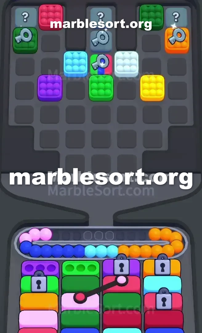 Marble Sort Level 554 screenshot 3