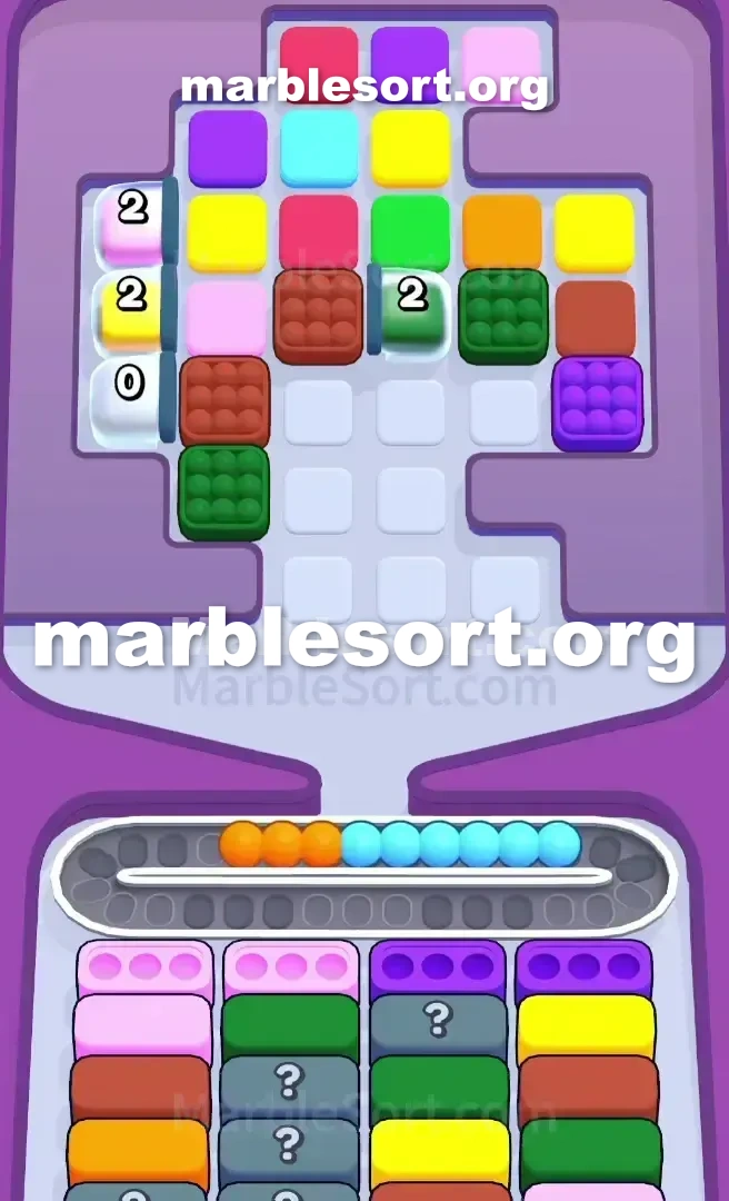 Marble Sort Level 555 screenshot 2