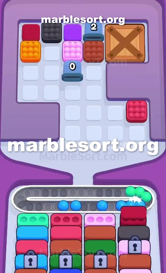 Marble Sort Level 556 screenshot 3