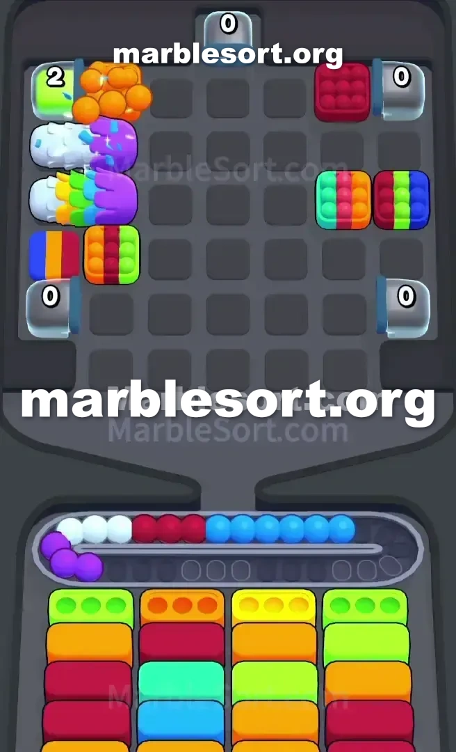 Marble Sort Level 557 screenshot 3