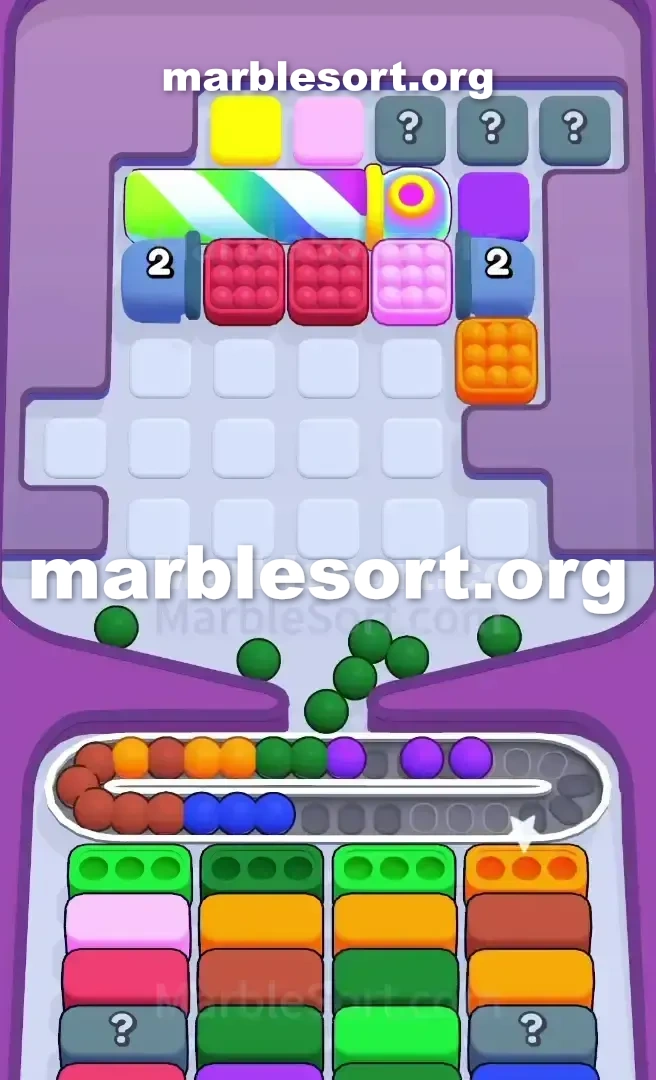 Marble Sort Level 558 screenshot 2