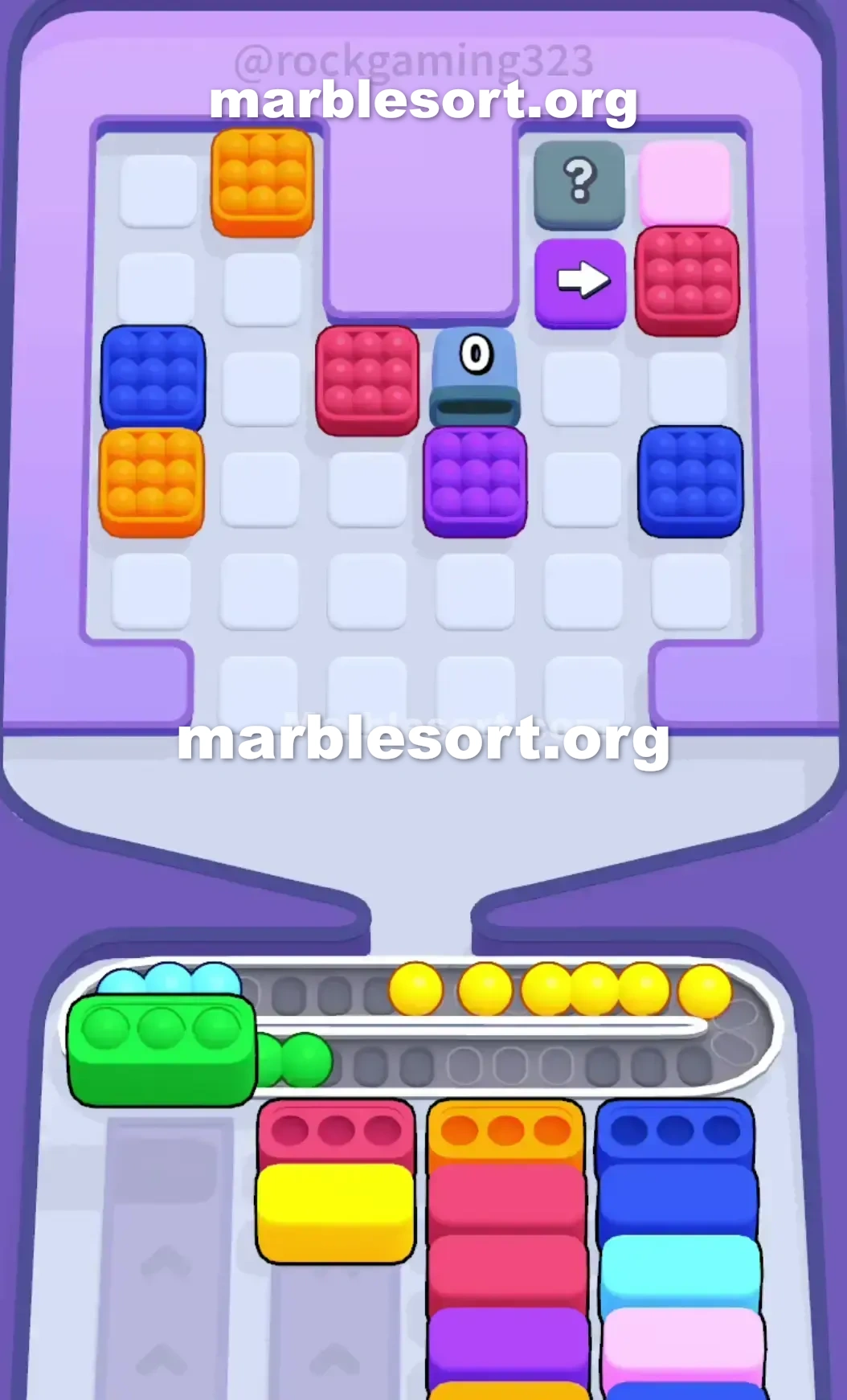 Marble Sort Level 56 screenshot 3