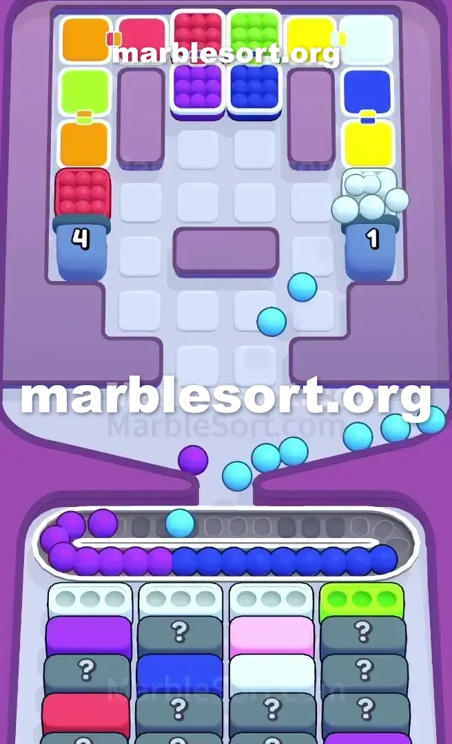 Marble Sort Level 561 screenshot 2