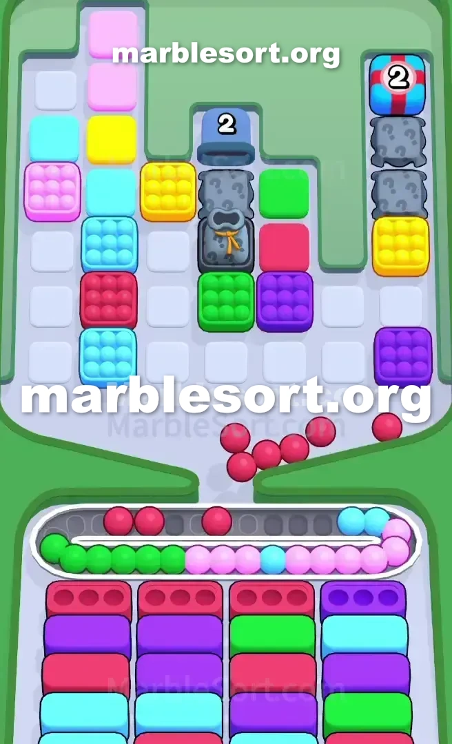 Marble Sort Level 565 screenshot 2
