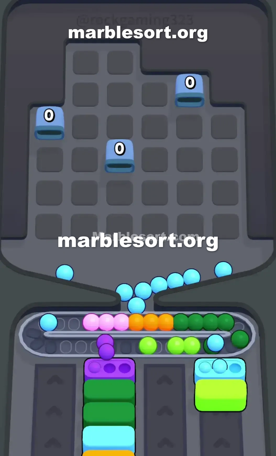 Marble Sort Level 57 screenshot 4
