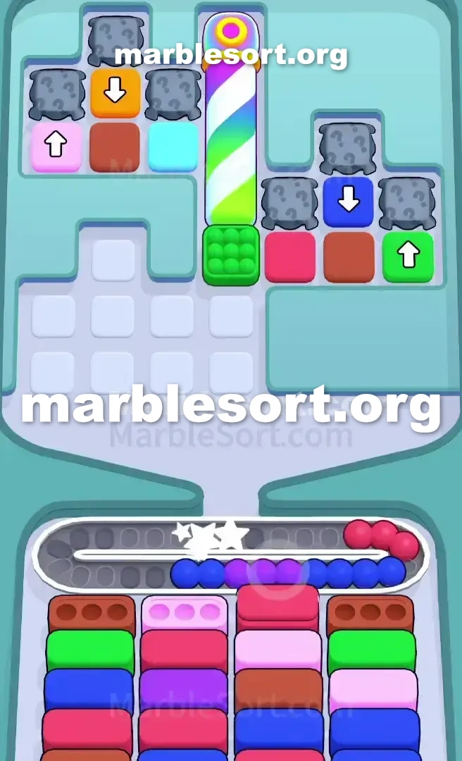 Marble Sort Level 573 screenshot 2