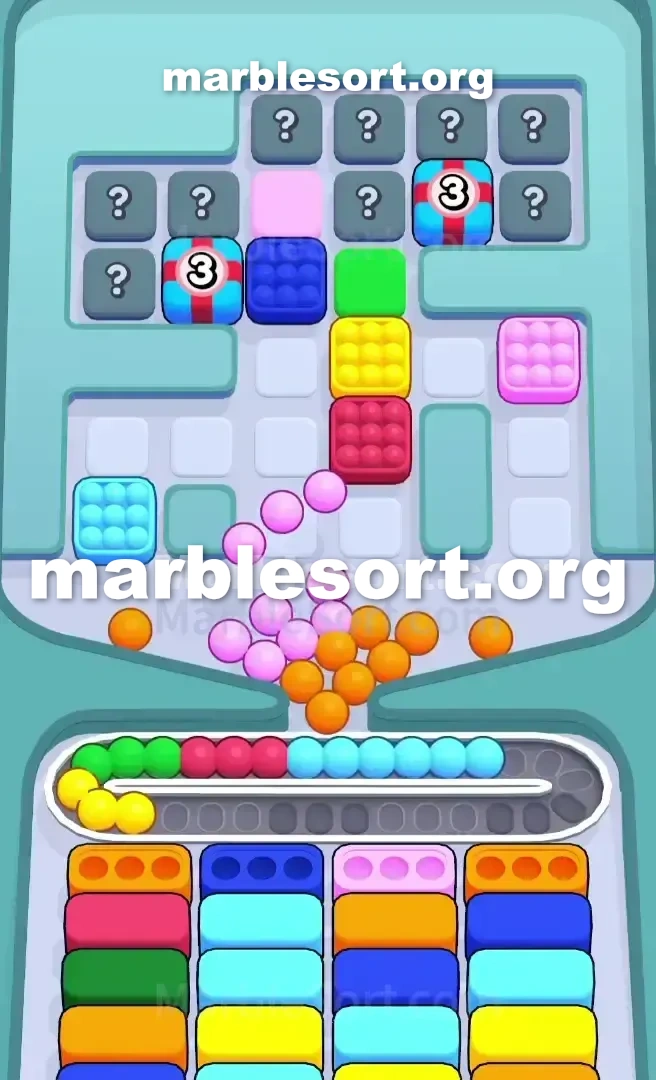 Marble Sort Level 575 screenshot 2