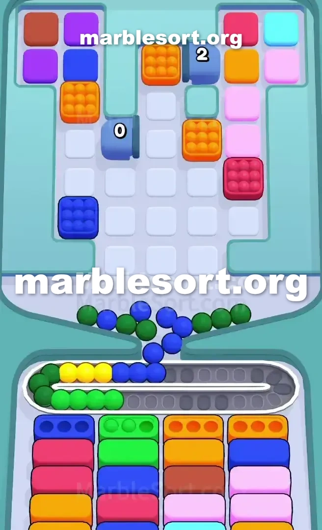 Marble Sort Level 578 screenshot 2