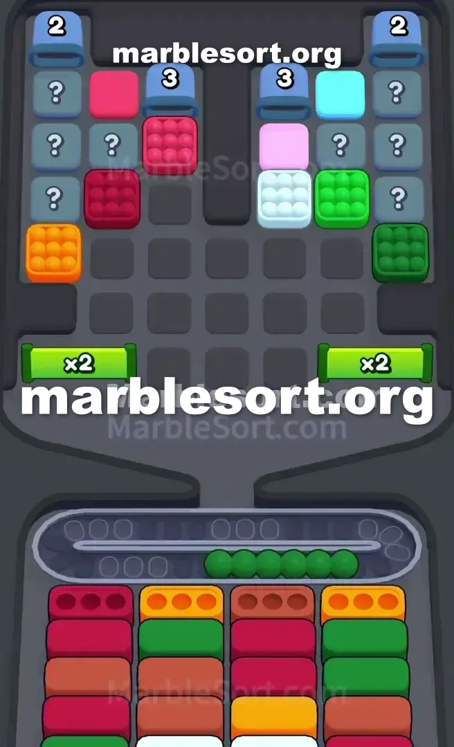 Marble Sort Level 580 screenshot 2