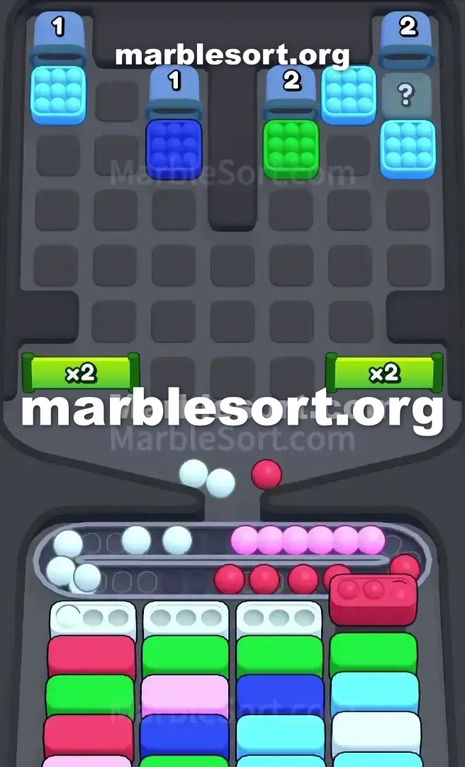 Marble Sort Level 580 screenshot 3