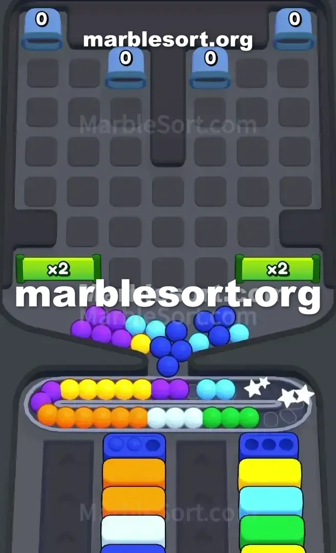 Marble Sort Level 580 screenshot 4