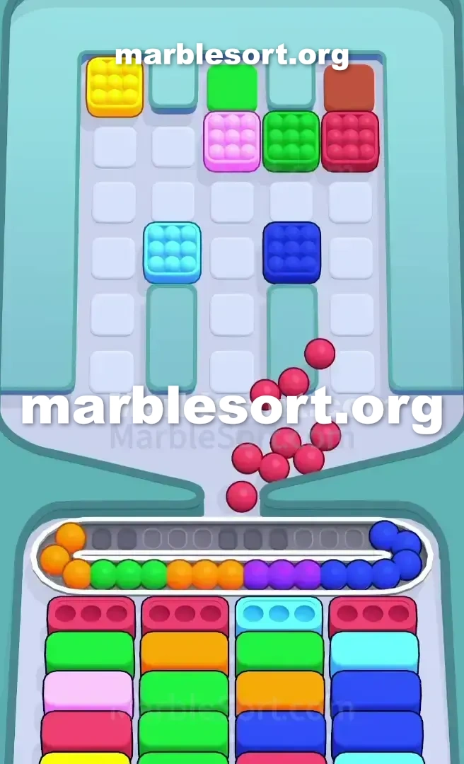 Marble Sort Level 581 screenshot 3
