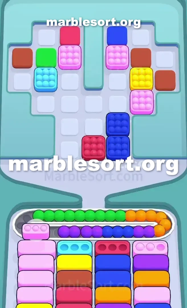 Marble Sort Level 582 screenshot 2
