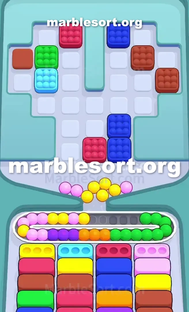 Marble Sort Level 582 screenshot 3