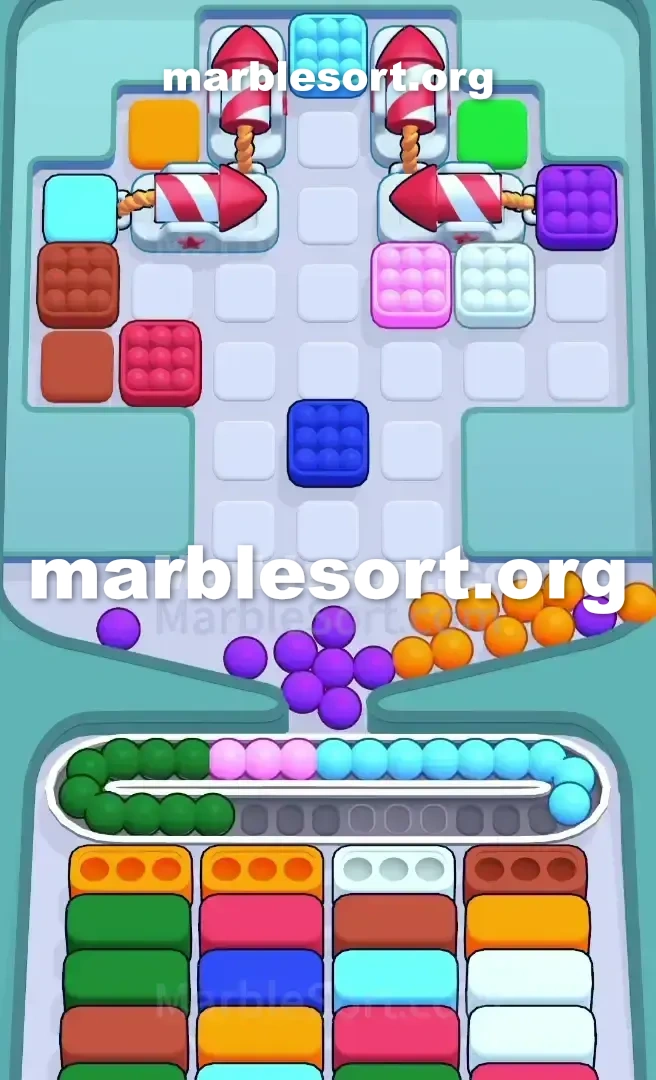 Marble Sort Level 583 screenshot 2