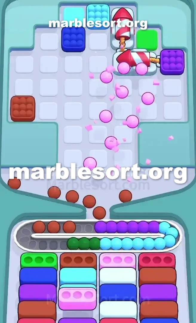 Marble Sort Level 583 screenshot 3