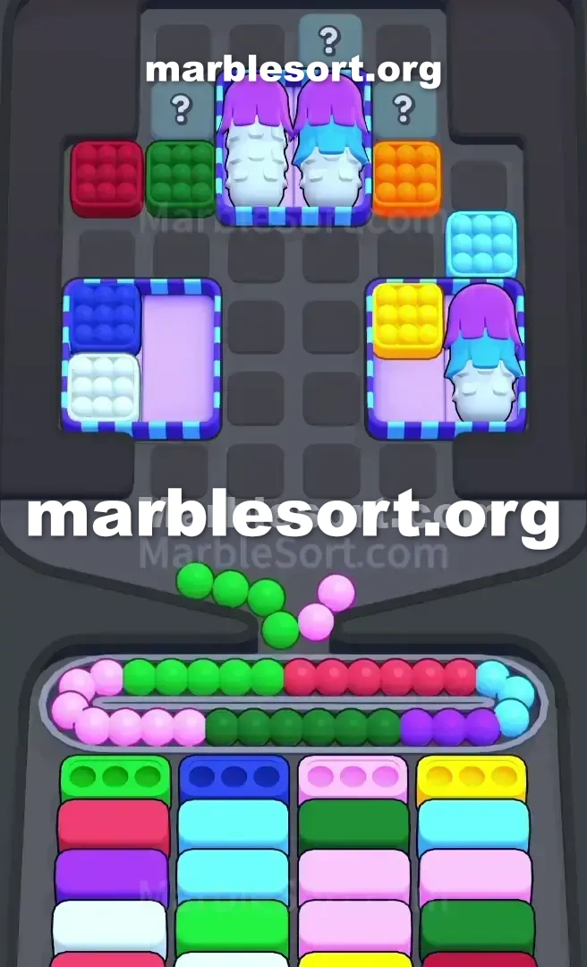 Marble Sort Level 584 screenshot 2