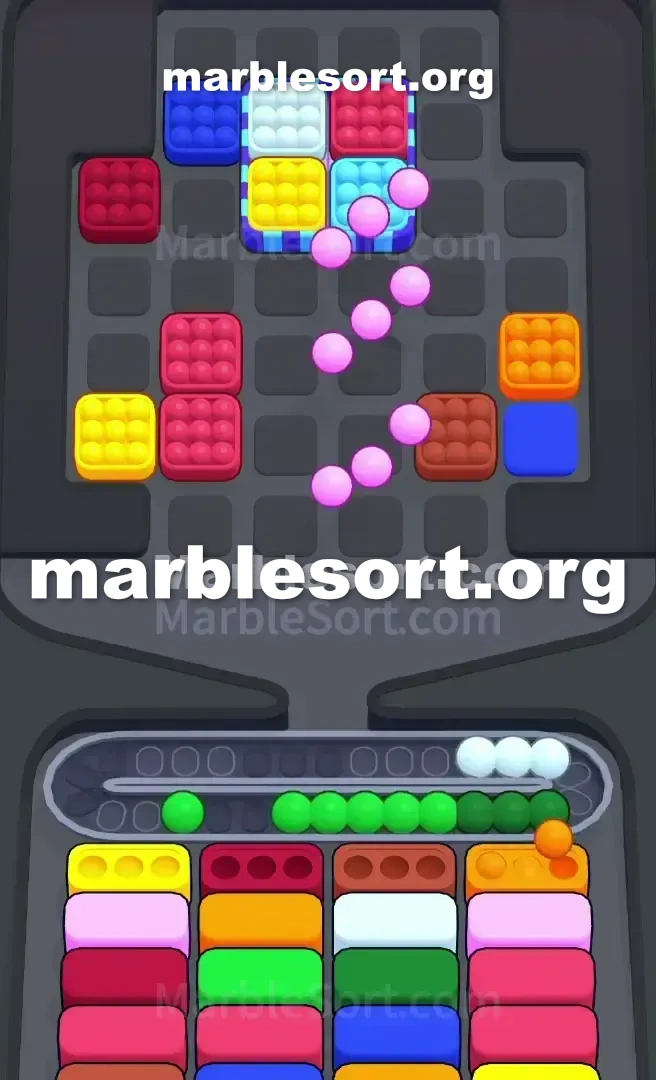Marble Sort Level 584 screenshot 3