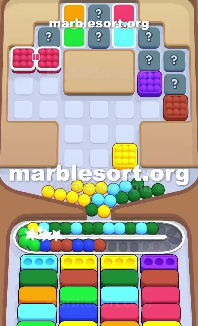 Marble Sort Level 585 screenshot 2