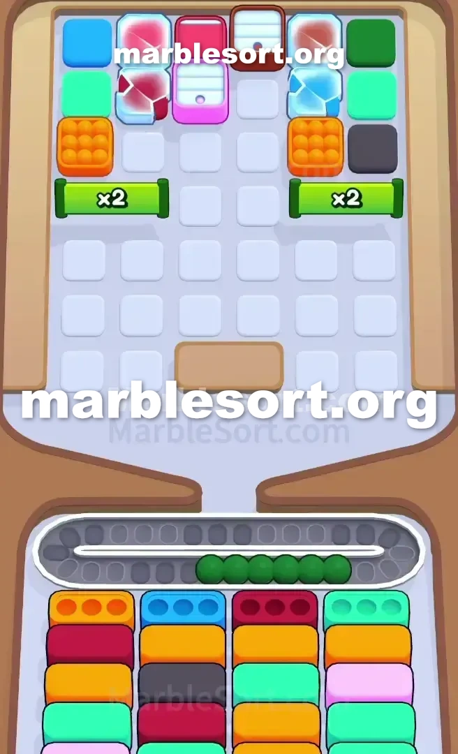Marble Sort Level 589 screenshot 3