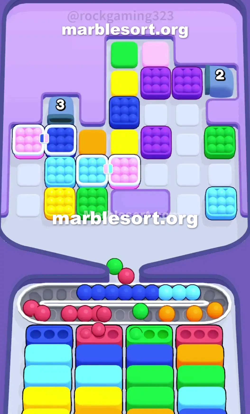 Marble Sort Level 59 screenshot 2
