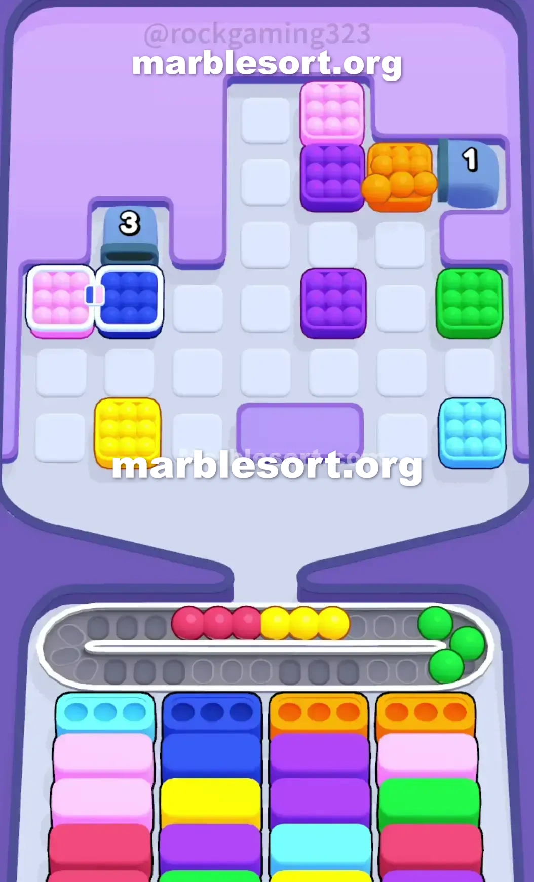Marble Sort Level 59 screenshot 3