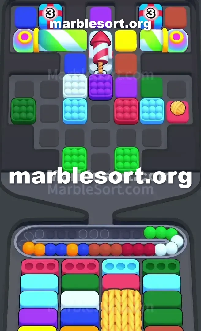 Marble Sort Level 590 screenshot 2
